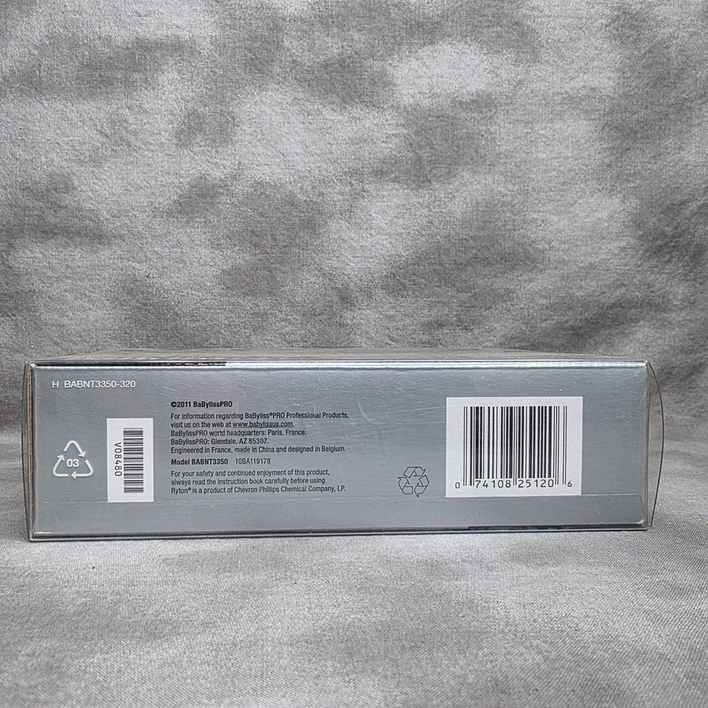 Babyliss Pro Mini Travel Waver BABNT3350 Nano Titanium Blue 1/2